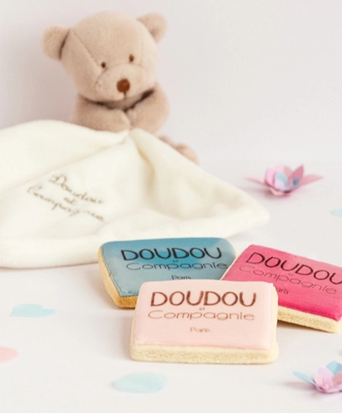 Doudou Dárková Sada - Medvedík s Muchláčikom 10 cm