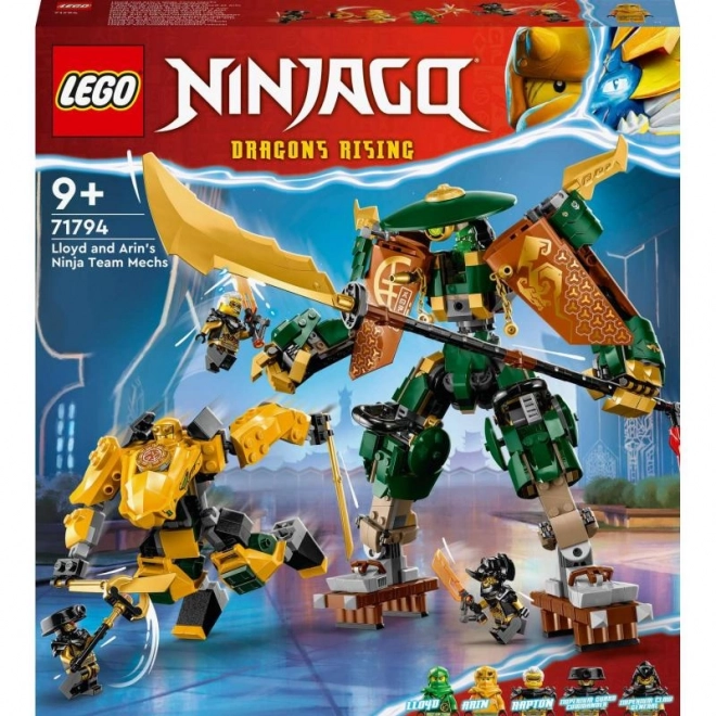 LEGO Ninjago Lloyd, Arin a ich tím ninja robotov