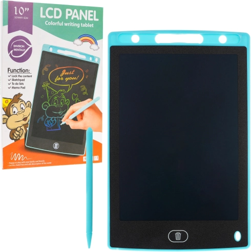 Elektronický kresliaci tablet 10" pre deti aj dospelých – Modrá