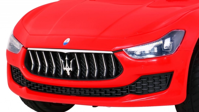 Maserati Ghibli na batériu pre deti červený