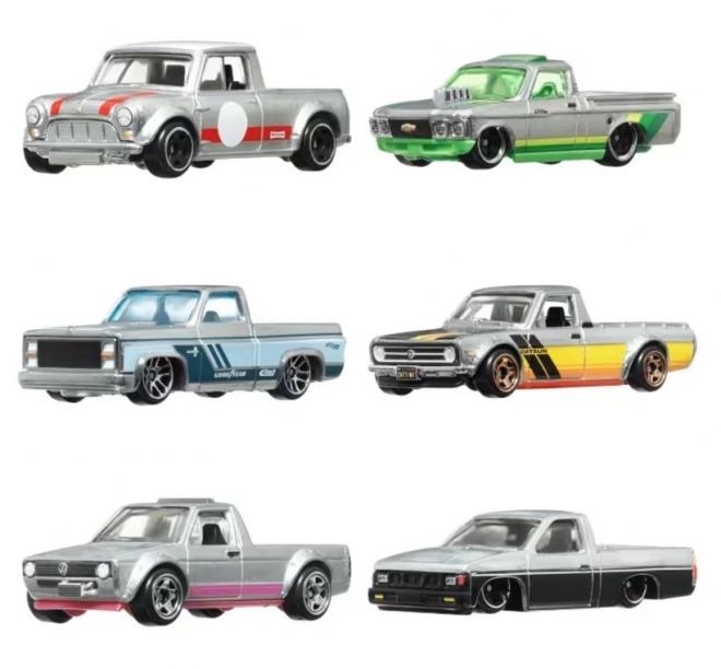 Sada 6 Auto Hot Wheels Zamac