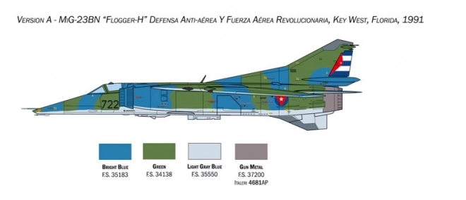 Plastikový model MiG-27/MiG-23BN Flogger 1/48