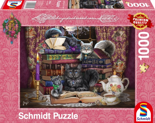 Puzzle Mačacie príbehy 1000 dielikov