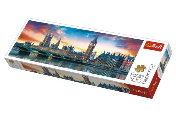 Panoramatické puzzle Big Ben a Westminsterský palác, Londýn