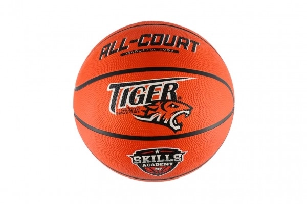 Nafúknutá basketbalová lopta 31cm v sieti