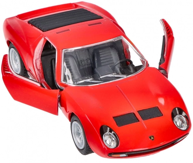 Kovový model Lamborghini Miura P400 SV, 1971