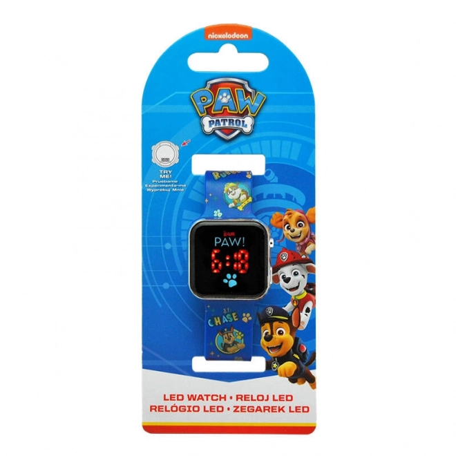 Led hodinky Paw Patrol