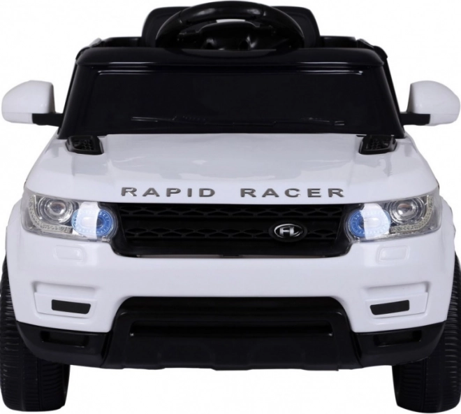 Elektrické autíčko Land Rapid Racer – Biele