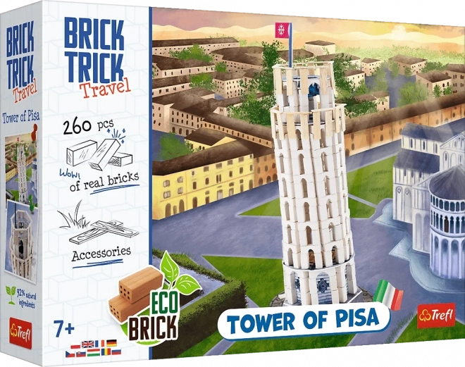 Krivá Veža v Pise - Brick Trick Cestovanie