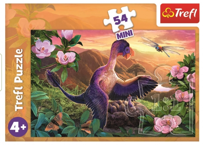 Trefl Puzzle Úžasní Dinosaury: Microraptor u Hnízda