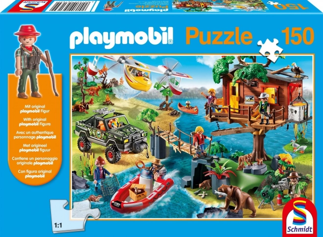 Schmidt Puzzle Playmobil Dom na strome 150 dielikov + figúrka