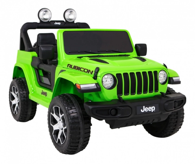 Jeep Wrangler Rubicon na Akumulátor pre Deti so Svetlami a Rádiom