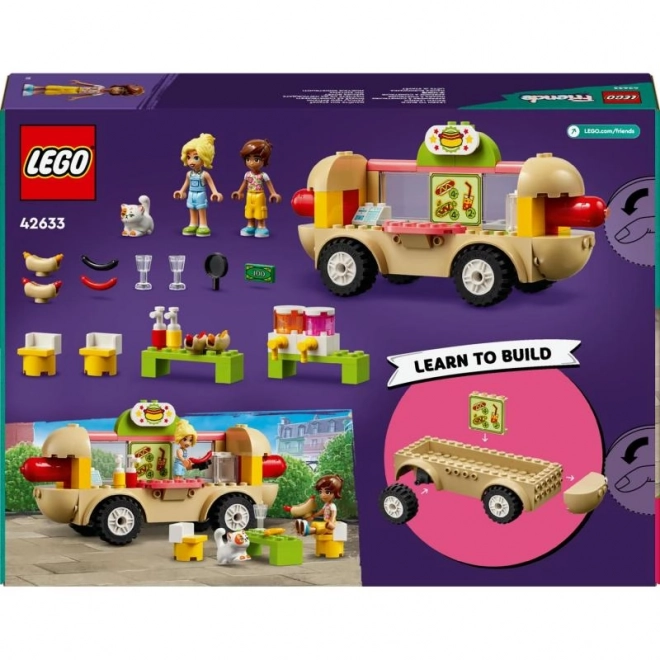 Lego Friends Pojazdný Stánok S Hot Dogmi