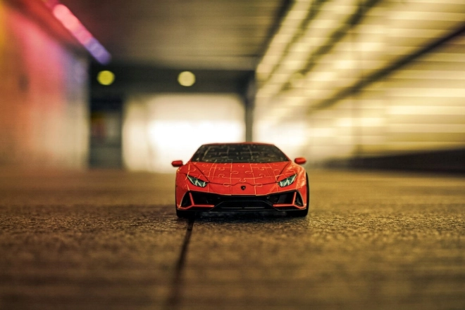 Lamborghini Huracán Evo zelené skladačky