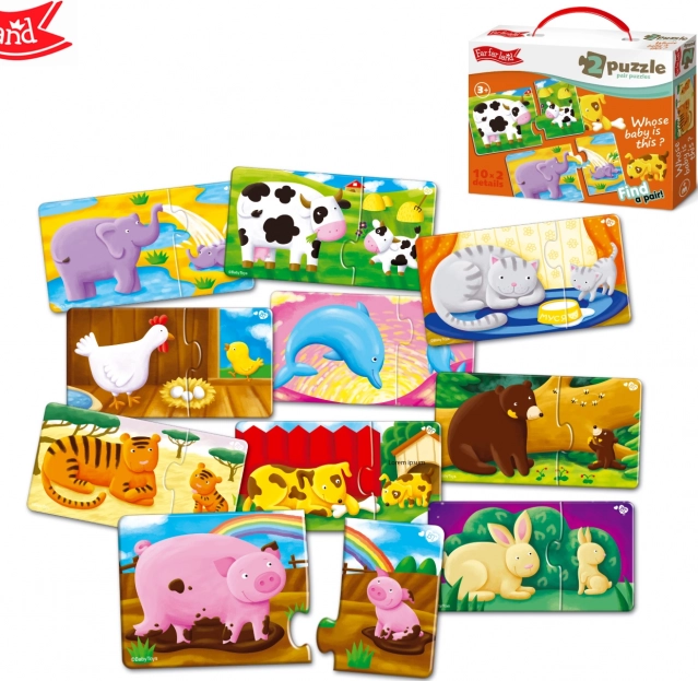 Dvojité puzzle Far Far Land