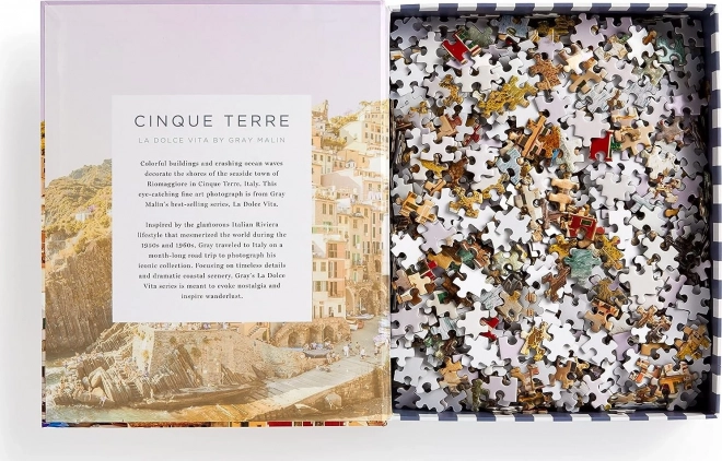 Puzzle Gray Malin: Cinque Terre 1000 dielikov