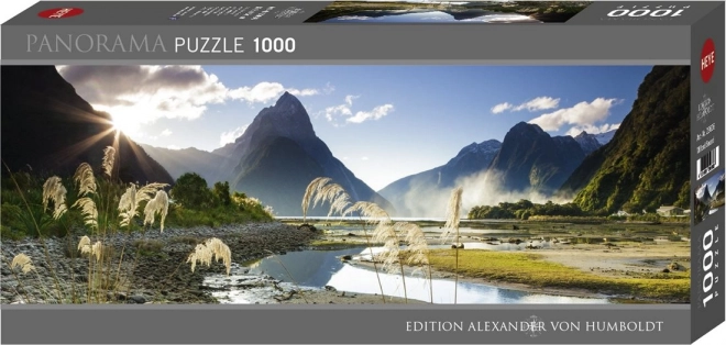 Panoramatické puzzle Milford Sound, Nový Zéland