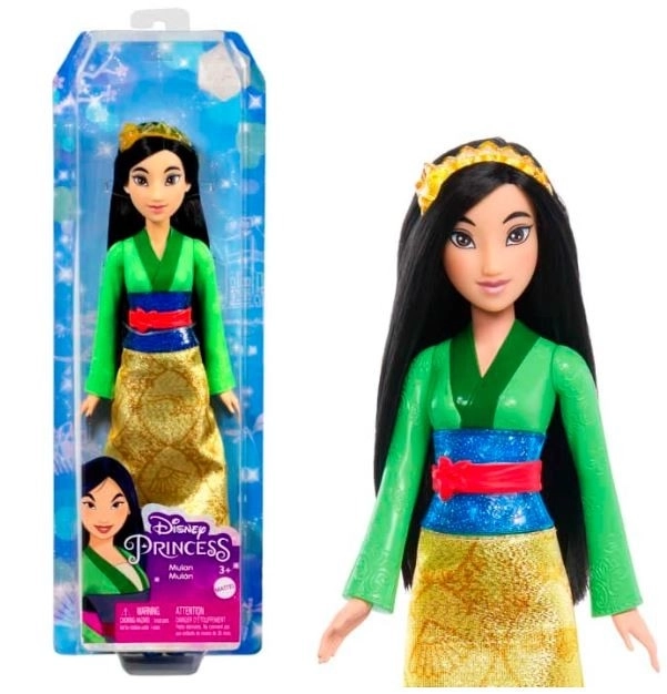 Disney Princess bábika princezná - Mulan