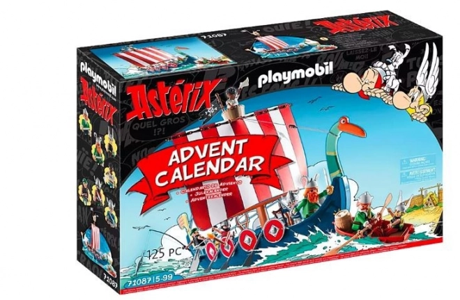 Adventný kalendár Pirát ASTERIX s figúrkami