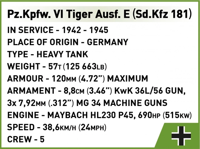 Stavebnica Pz.Kpfw. VI Tiger Ausf. E