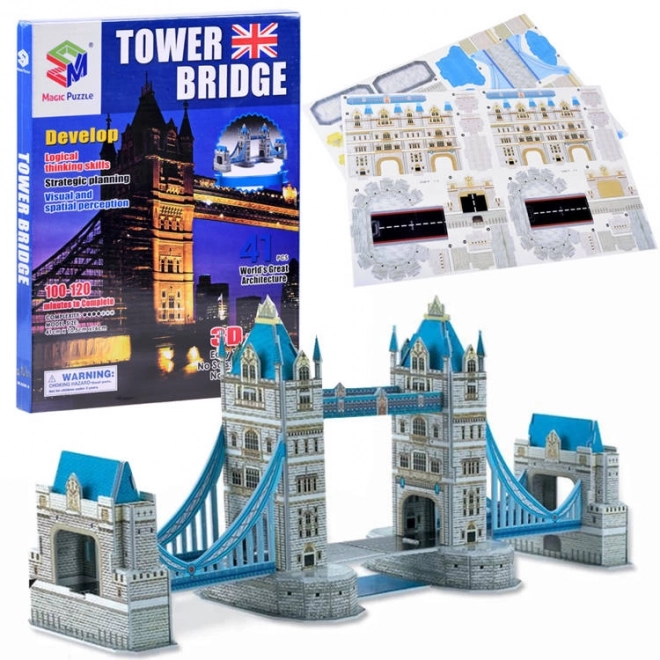 Priestorové puzzle 3D Tower Bridge