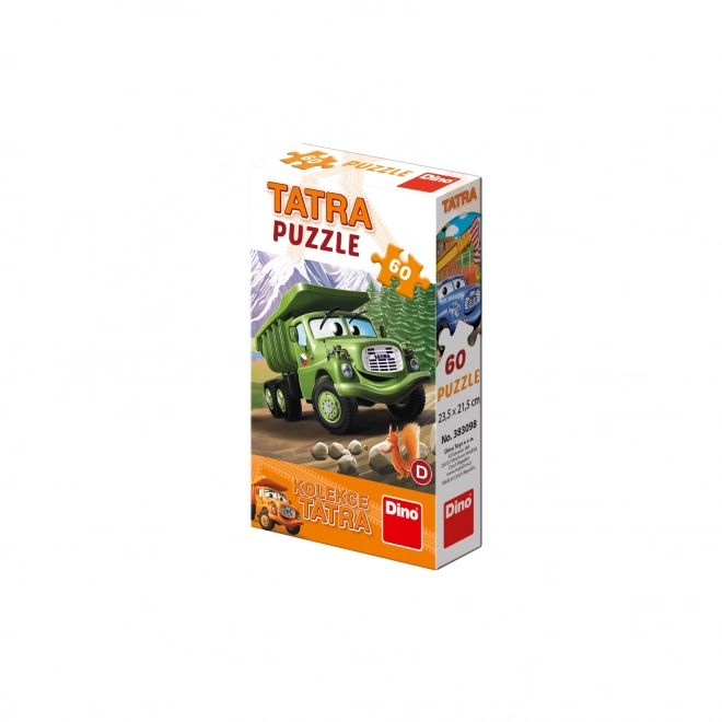 Puzzle Tatra 148 Žltá 60 Dielikov