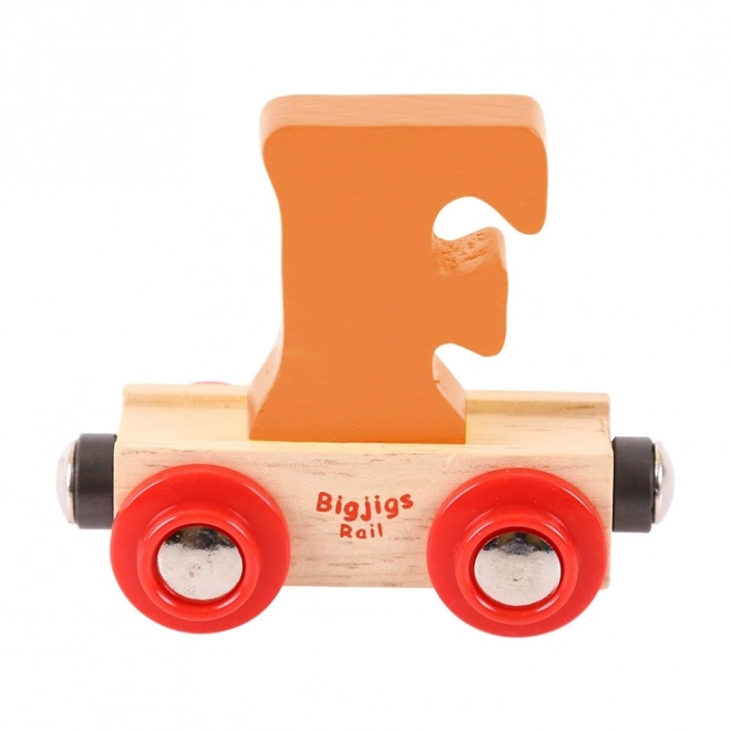 Bigjigs Rail Vagónik s Písmenom F