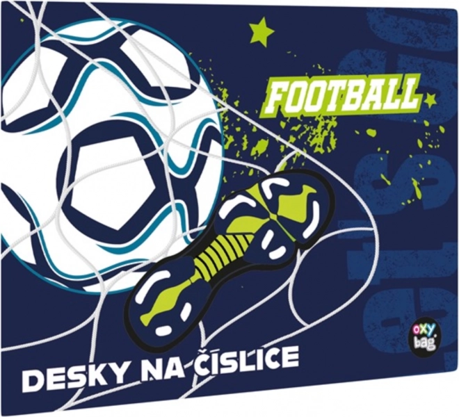 Dosky na číslice Futbal