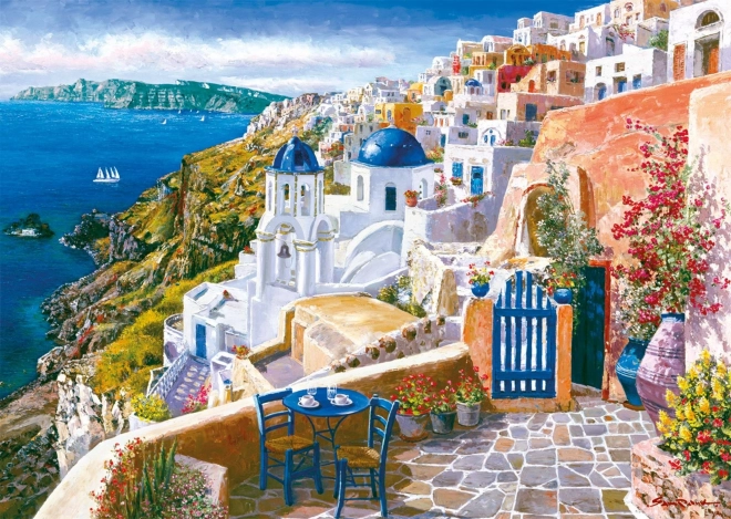 Schmidt Puzzle Pohľad Zo Santorini 1000 Dielikov