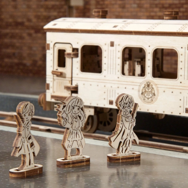 3D drevený mechanický model Harry Potter Rokfortský expres