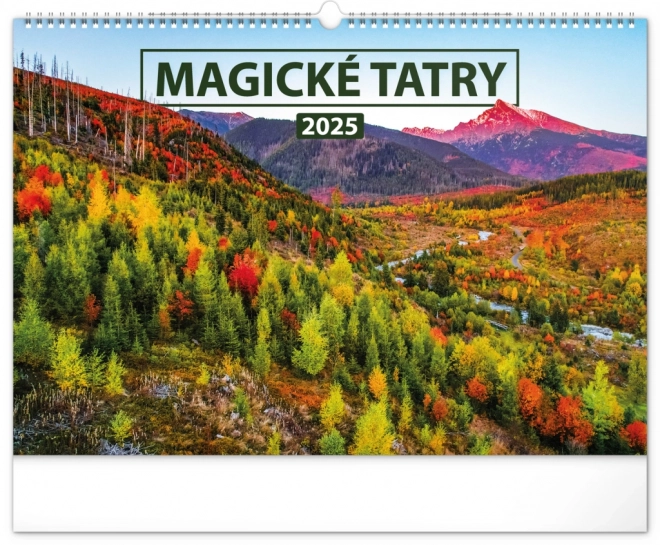 Nástenný kalendár Magické Tatry 2025