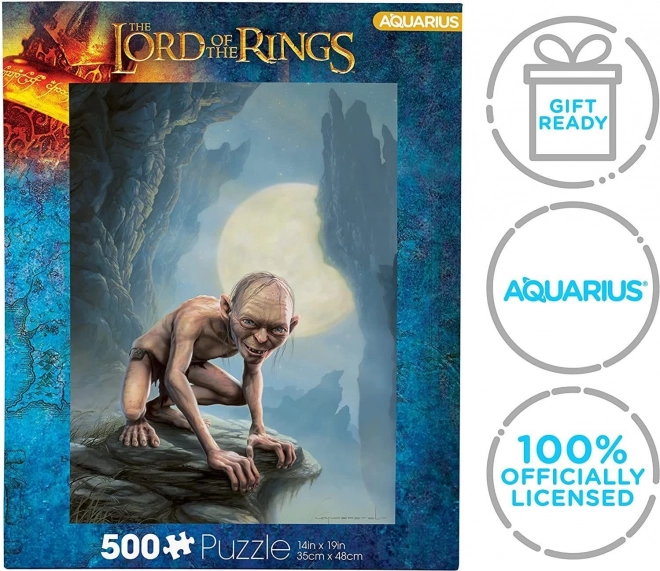 Puzzle Pán Prstenov: Glum 500 Dielov