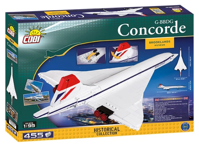 Historická kolekcia COBI – 455 dielikov a mierka 1:95