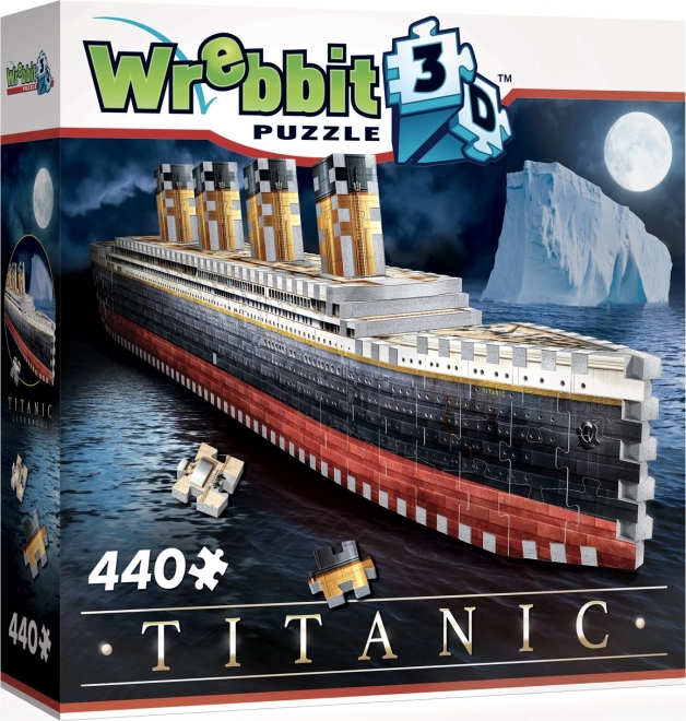 3D puzzle Titanic od Wrebbit