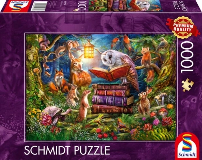 Schmidt puzzle Pohádky na dobrú noc v lese