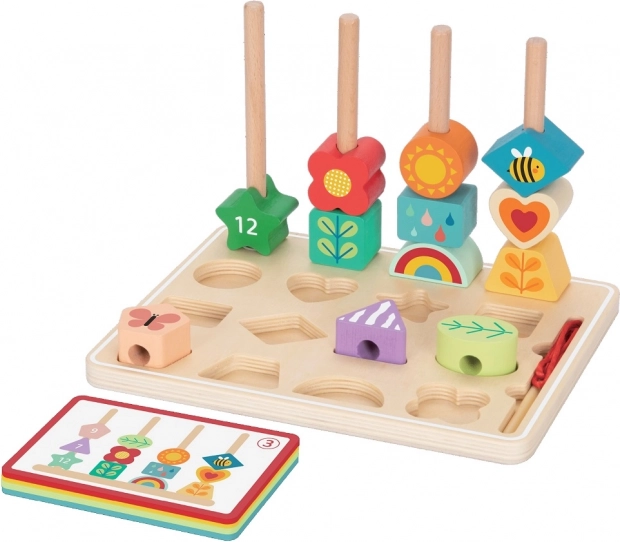Hra Triedenie podľa kariet Louka 2Kids Toys