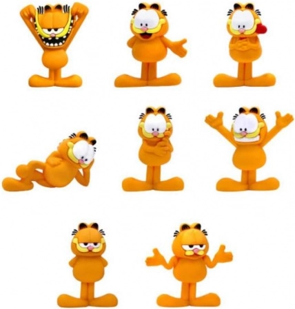 garfield buddies 3d pvc figúrka