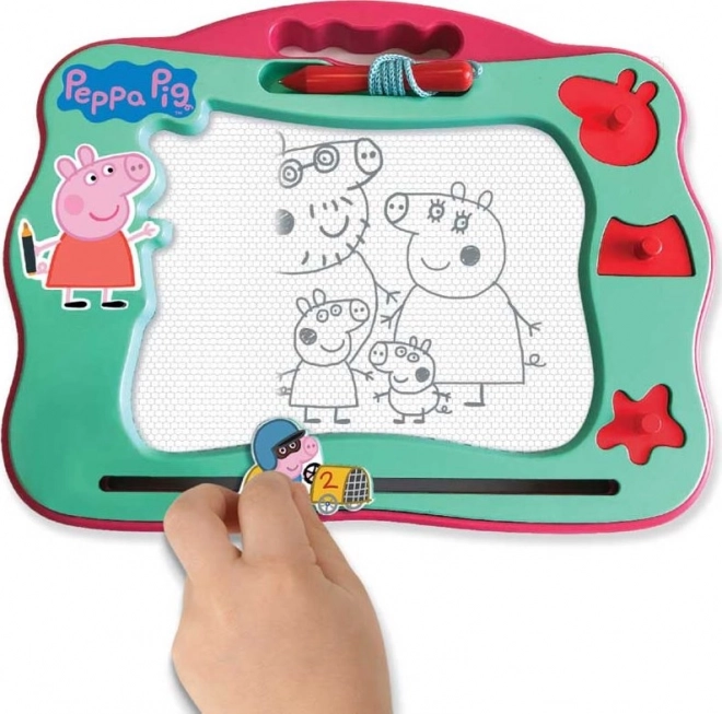 Magnetická kresliaca tabuľa Peppa Pig