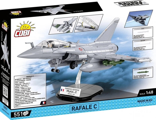 Stavebnica Dassault Rafale C - 551 dielikov