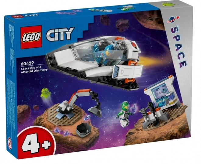 LEGO City Vesmírna loď a objav asteroidu