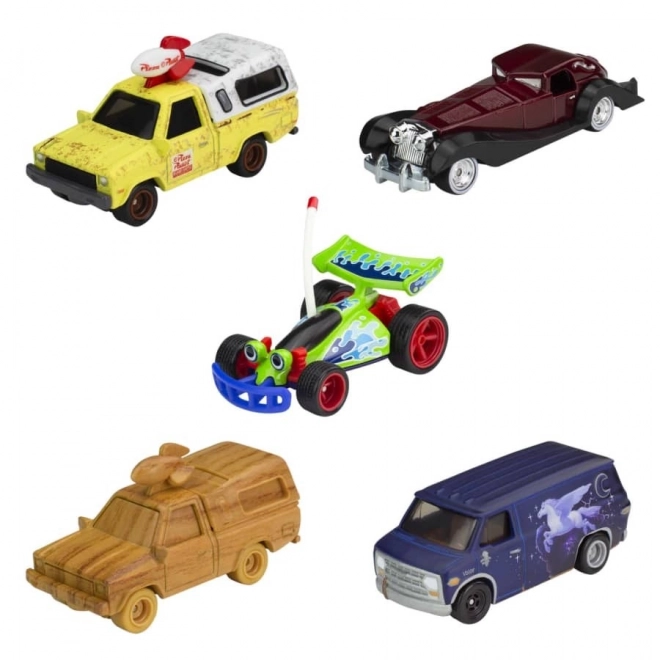 Hot Wheels Premium 100 rokov Disneya sada 5 áut