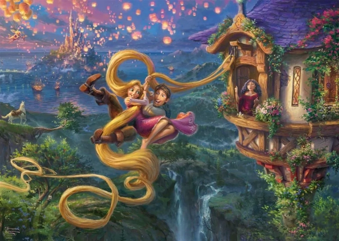 Puzzle SCHMIDT Disney: Locika a Flynn 1000 dielikov