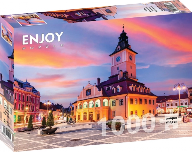 Puzzle Radniční námestie, Brašov, Rumunsko 1000 dielikov