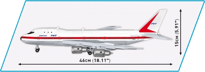 Model Boeingu 747 Prvý Let 1969