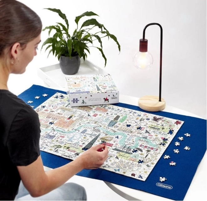 Gibsons Puzzle Mapa Londýna 1000 Dielikov