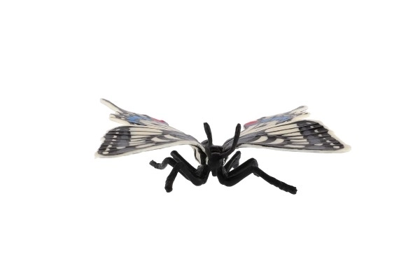 Tropický motýľ Papilio/Otakárek fenyklový - plastový model 8cm