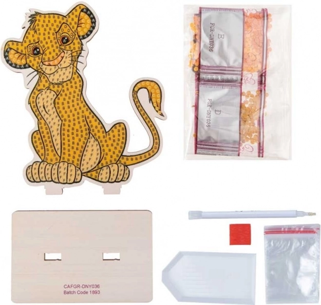 Diamantové maľovanie Lev kráľ Simba