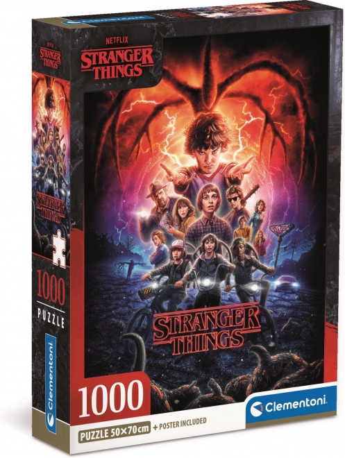 Clementoni puzzle Netflix: Stranger Things 2. séria 1000 dielikov