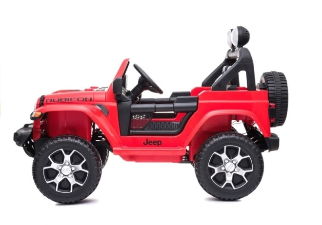 Auto na batérie Jeep Wrangler Rubicon červené