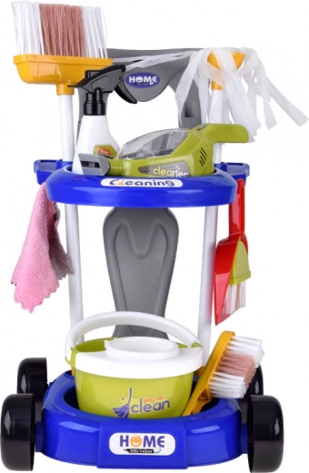 Prehľadný vozík s držiakmi